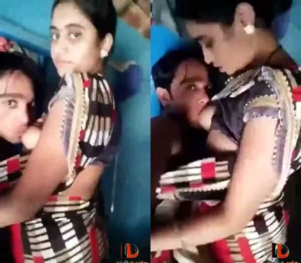 Amateur village beautiful desi xxx bhabhi boobs suck devar mms