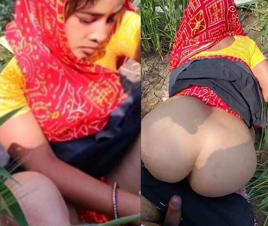 Beautiful muslim village xxx porn bhabhi doggy fuck hindu bf outdoor HD