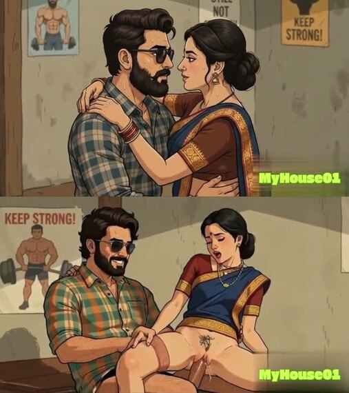 Beautiful sexy bhabi sex poen comic HD