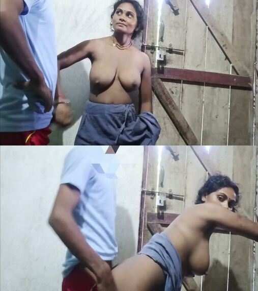 Desi amateur village big tits lal sadi wali bhabhi doggy fucked dever