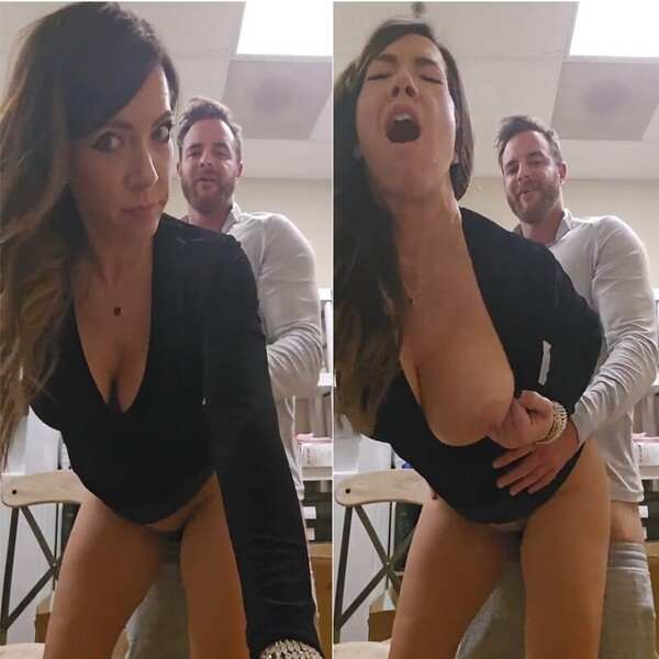 Amateur horny secretary porn hap hard fucked boss in office room